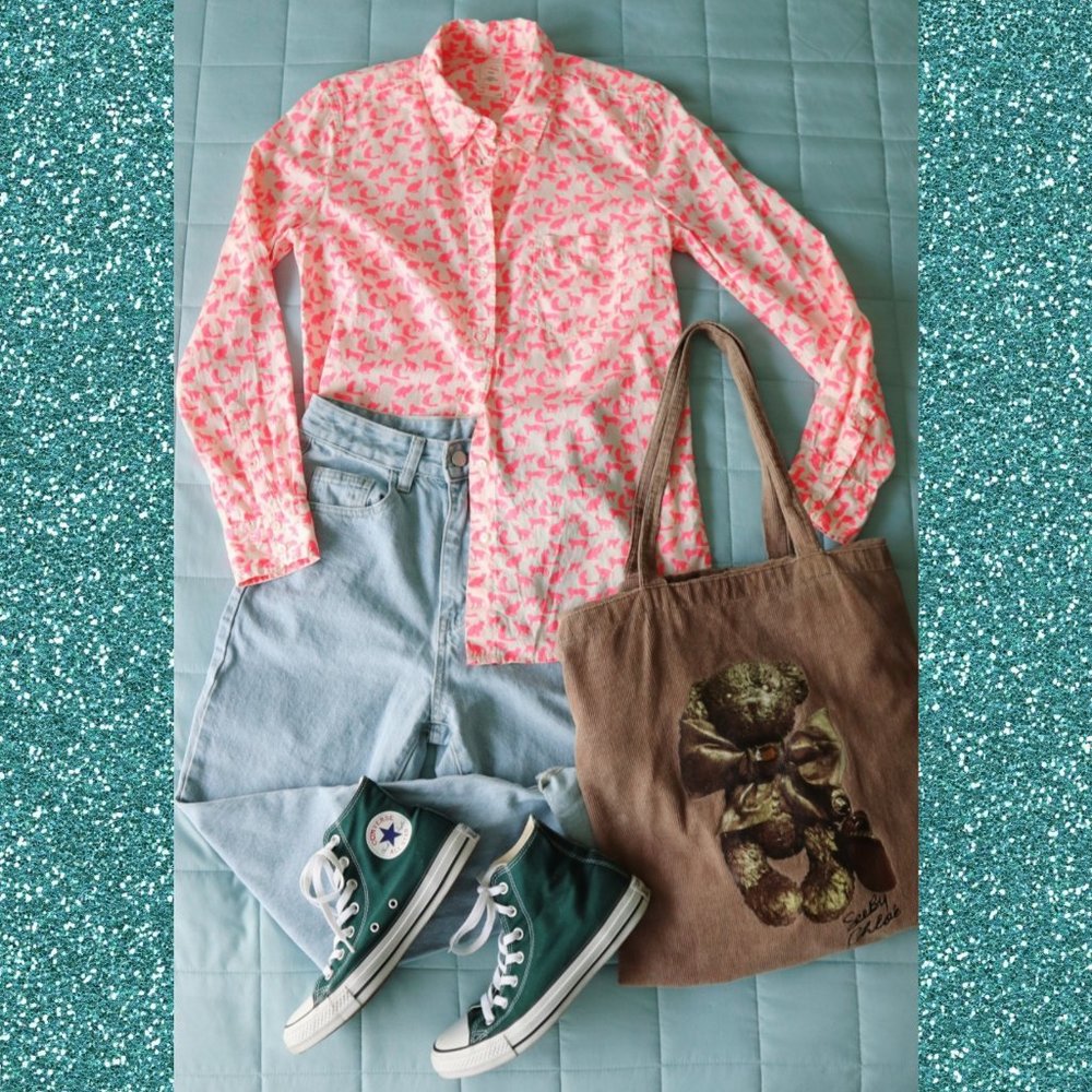 GAP Cat Print Shirt
